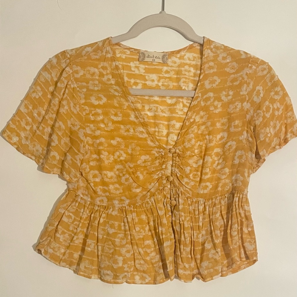 Cropped Altar’d State Blouse